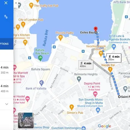 2br Sliema, Beach&parking Sliema